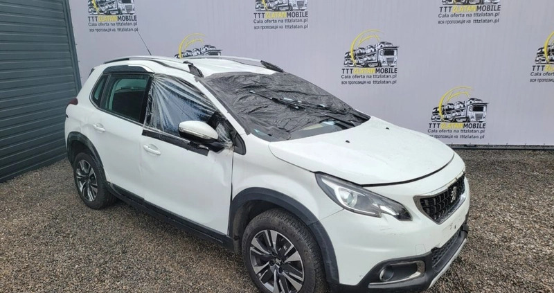 Peugeot 2008 cena 18700 przebieg: 99700, rok produkcji 2017 z Rzgów małe 172